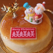 クリスマスチーズケーキ